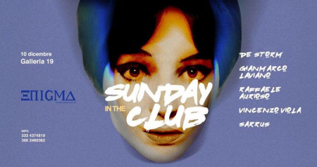 ENIGMA presents: Sunday in the CLUB