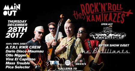 The Rock'n'Roll Kamikazes Live / Tigers In Furs / The Brilliants